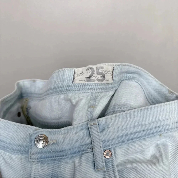 Free People Womens 25 Maggie Mid Rise Distressed Jeans - Picture 8 of 15